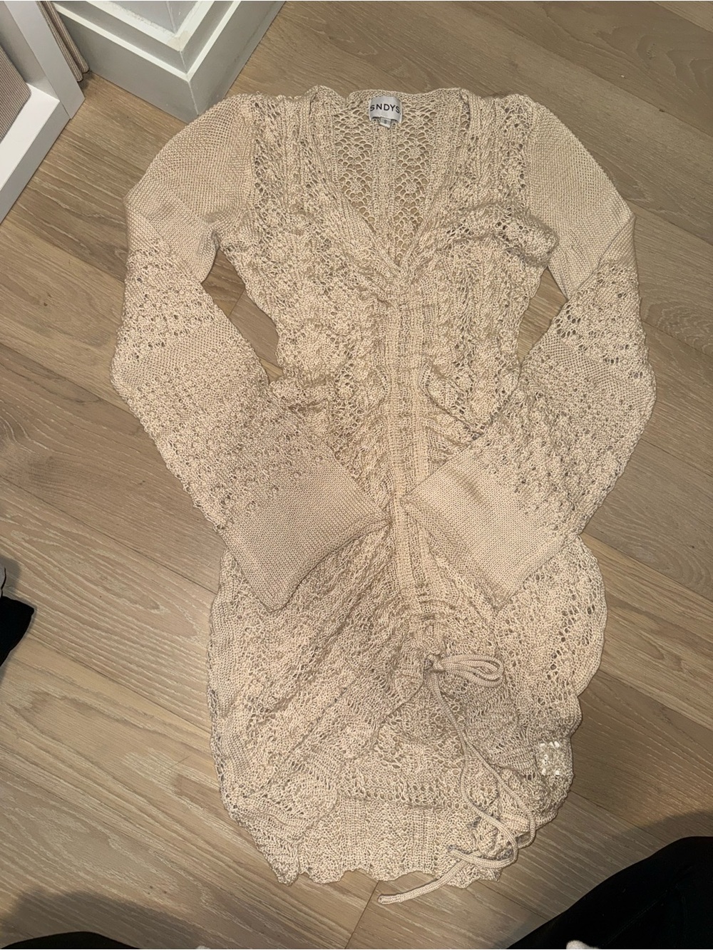 SNDYS cover up knit dress